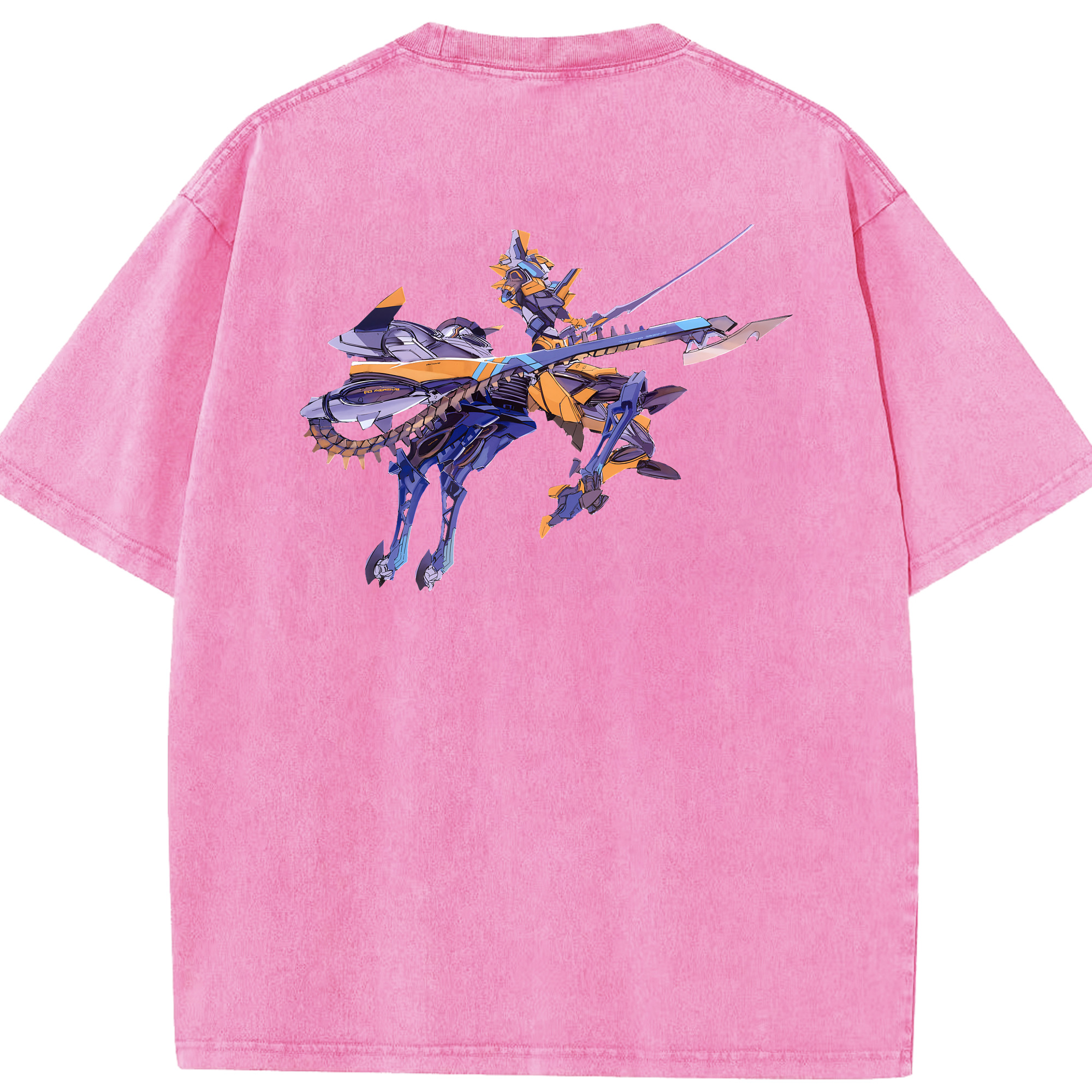 （画像用） EVA 新世紀エヴァンゲリオン 綿100% ヴィンテージ風 半袖Tシャツ（背面プリント）
